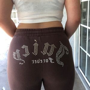 Brown juicy couture joggers